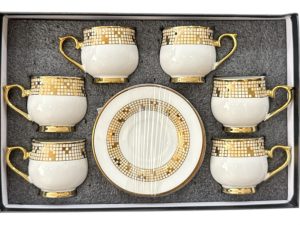 PORSELEN 6 KİŞİLİK KAHVE FİNCANI*12